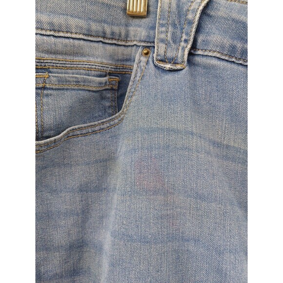 Tommy Hilfiger Womens Waverly Skinny Ankle Blue Jeans Size 22W Elastic Waist - Picture 2 of 11